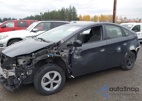 2013 Toyota Prius Three from USA, damaged, VIN JTDKN3DU0D1672486